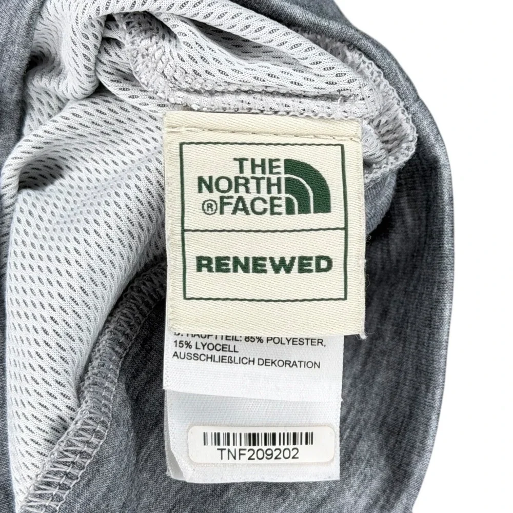 THE NORTH FACE Vyrtue Performance Crop Top Gray Boxy Short Sleeve Women's Large - Picture 5 of 7